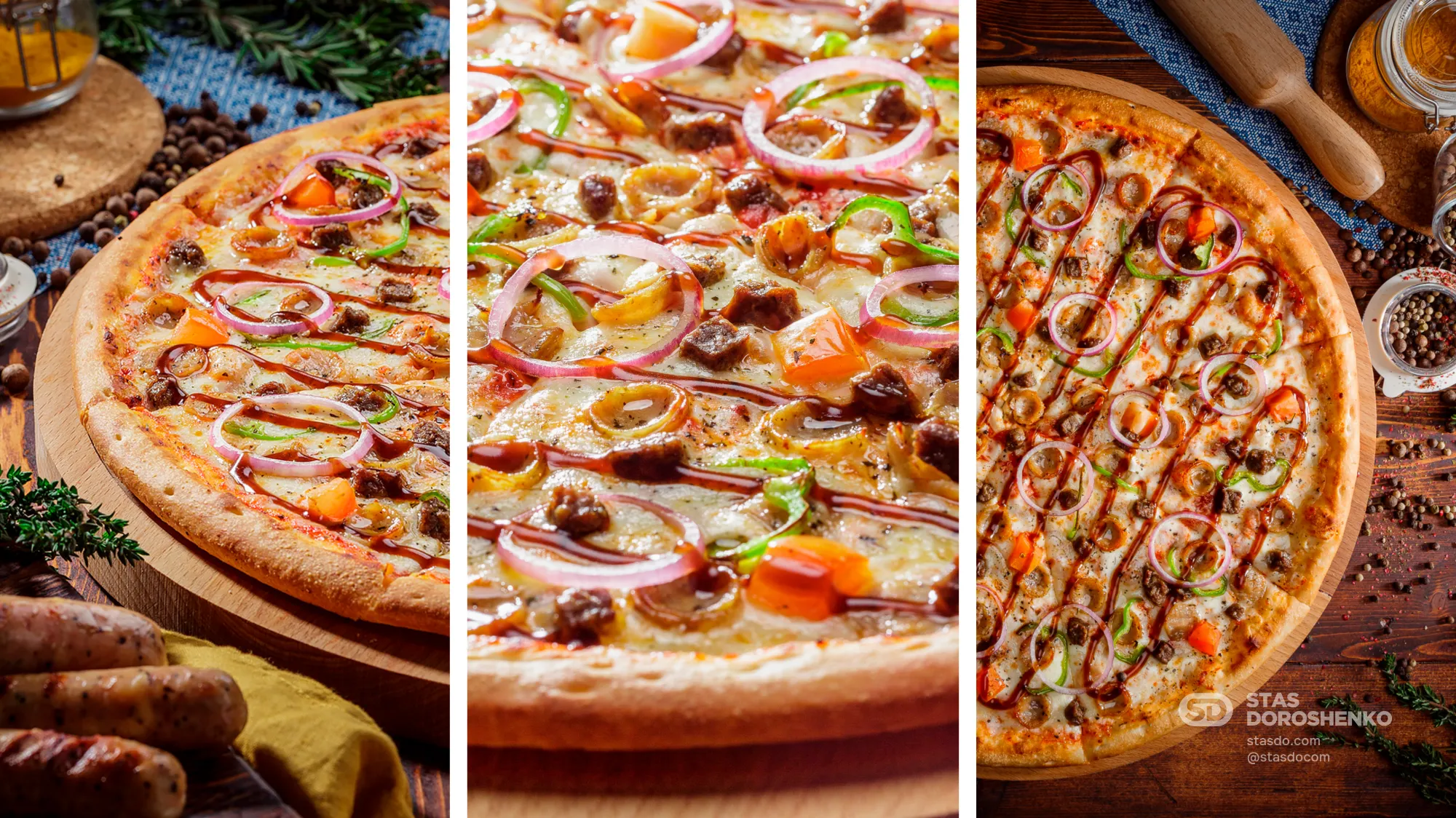 Пицца «Барбекю» - рекламная кампания для ПиццаФабрики