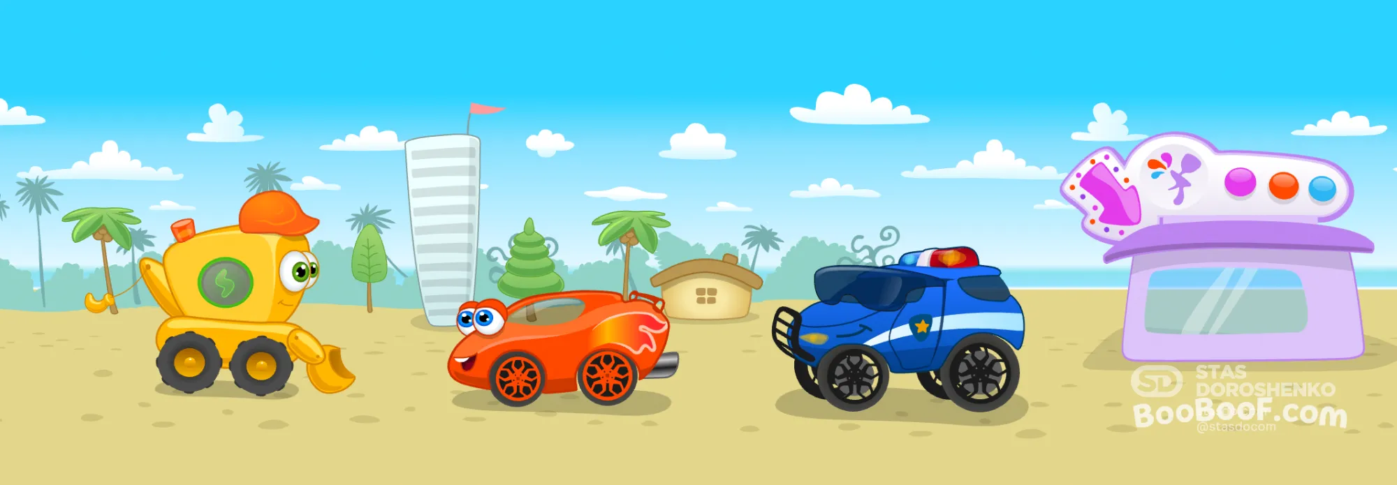 БУБУФ - Серия развивающих мультиков для маленьких детей на YouTube Канал