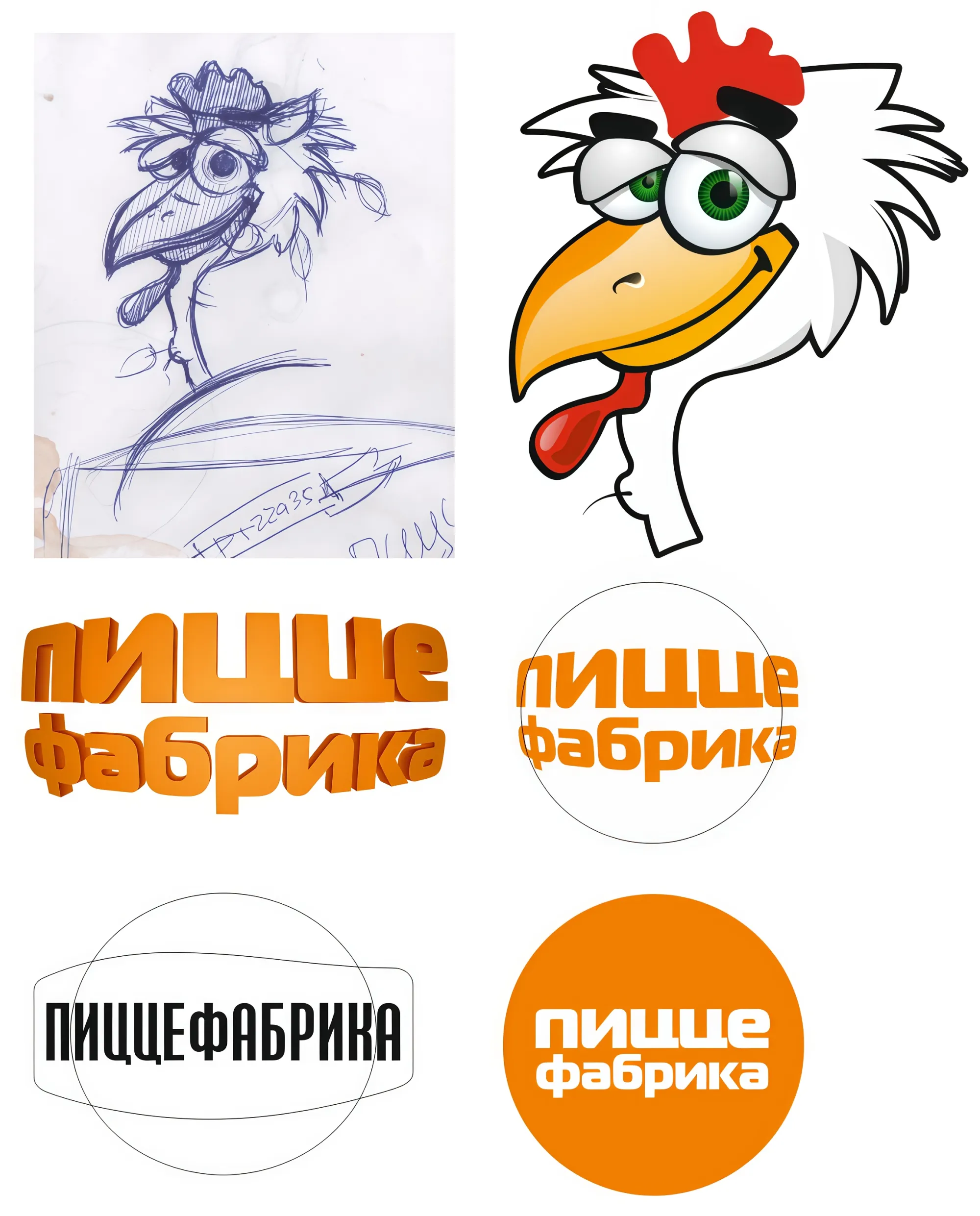 Логотип, брендинг и маркетинг франчайзинговой сети «ПиццаФабрика» с нуля