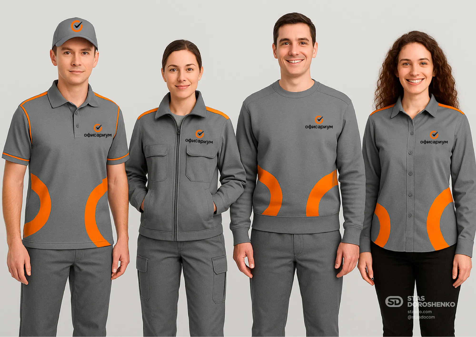 Фирменный стиль для компании Офисариум